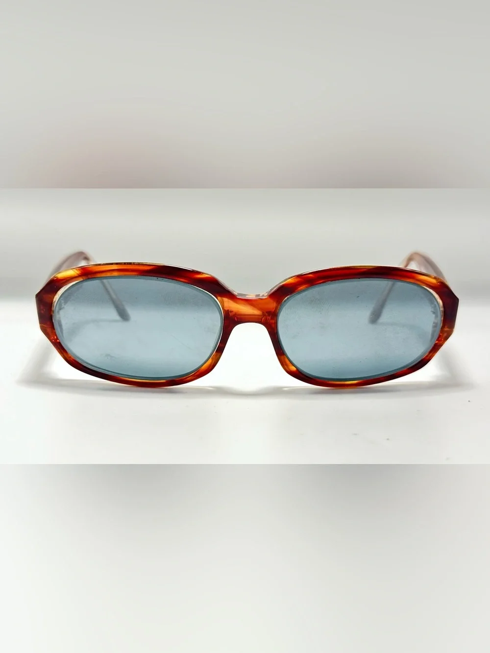 Nine West Charm/S Brown Oval Sunglasses Frames Only